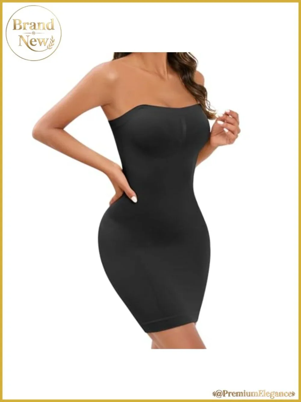 Strapless Shapewear Full Slip Tummy Control Seamless
